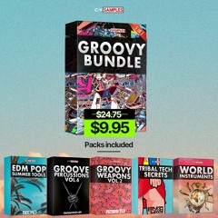 60% OFF | 5 in 1 Groovy Bundle | 5 Packs Inside