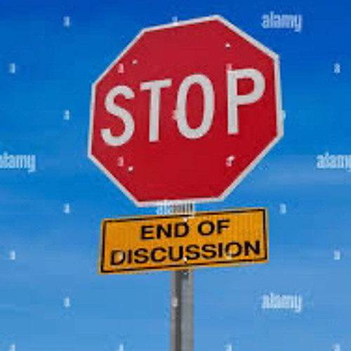 End Of Discussion !