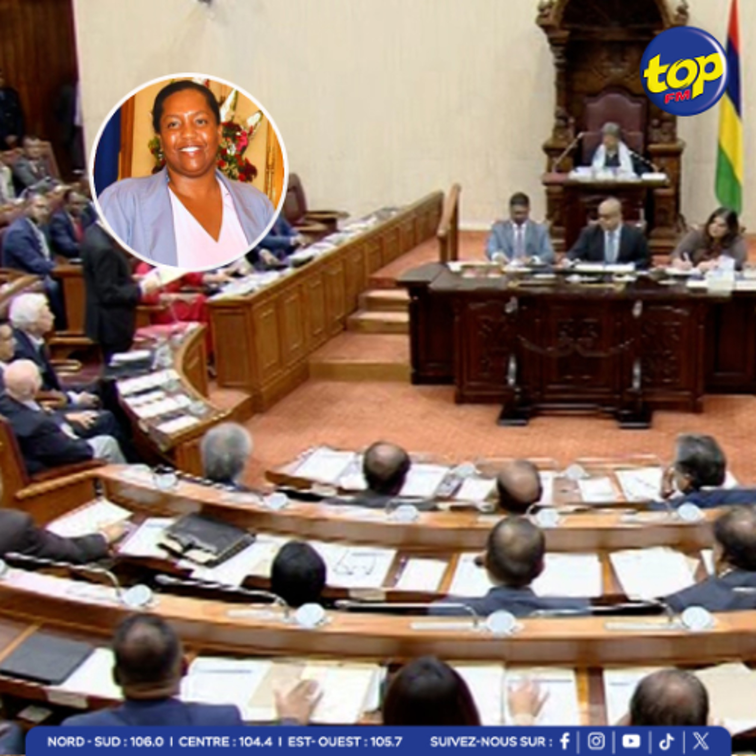 Rodrigues : « nous nous sentons moins mauriciens alors que nous chantons le même hymne national » déplore la députée Dianette Henriette Manan