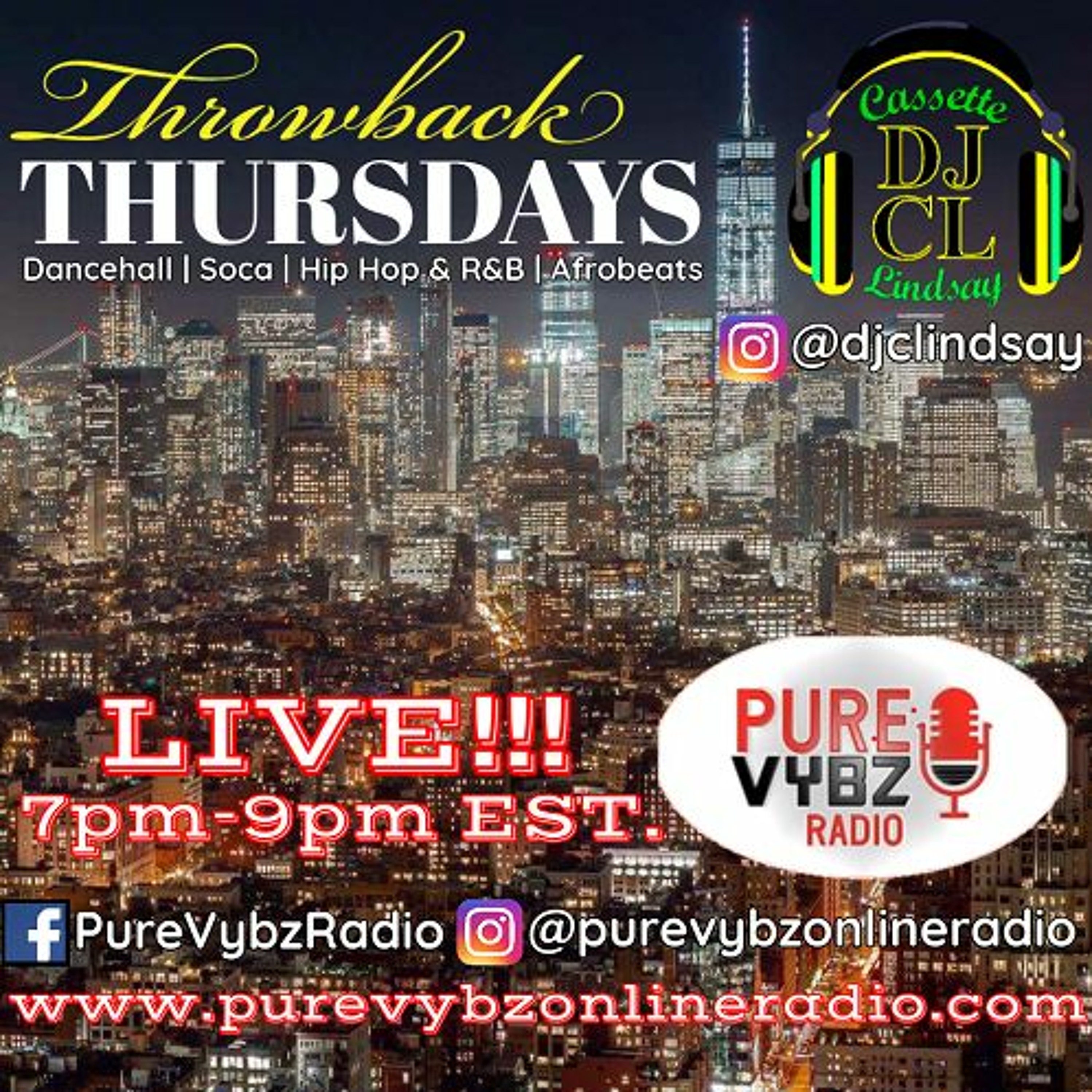 DJ CL Pure Vybz Radio 2-25-21 episode artwork