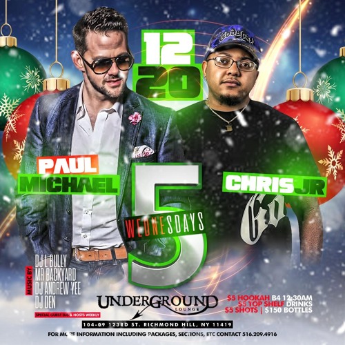 $5 WEDNESDAY 12/20/2023
