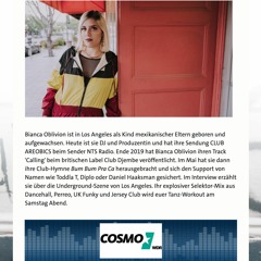Bianca Oblivion on SELEKTOR w/ Daferwa on WDR Cosmo 10.10.2020