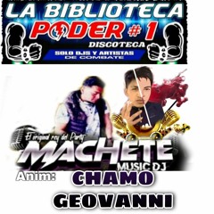 SET 2 BIBLIOTECA PODER MACHETE MUSIC Y EL CHAMO Y PUNTO
