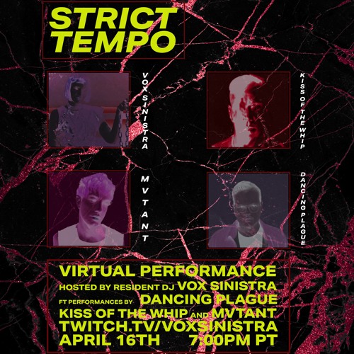 Strict Tempo 04.16.2020 (EBM, Industrial Techno, Darkwave)