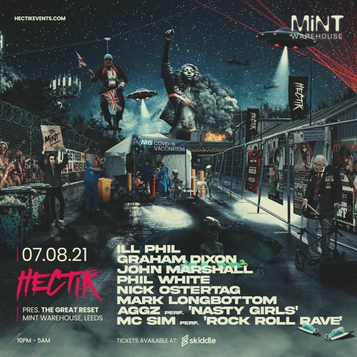 Hectik Exclusive Mc Sim performing  "Rock,Roll, Rave"