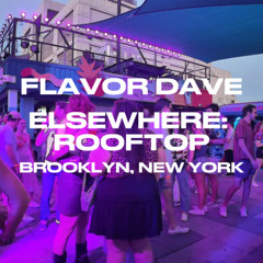 Groovy Chill DJ Set (House, Disco, Indie Dance) Flavor Dave Live @ Elsewhere Rooftop 2025