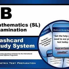[PDF] DOWNLOAD EBOOK IB Mathematics (SL) Examination Flashcard Study System: IB