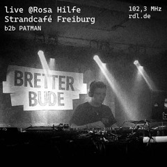 🏳️‍🌈[nsfw] live \b2b PATMAN @ Rosa Hilfe x Disco Volante @ Strandcafé Freiburg #QUEER #HOUSEMUSIC