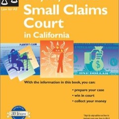 Kindle online PDF Everybodys Guide to Small Claims Court in California Everybodys Guide to Small