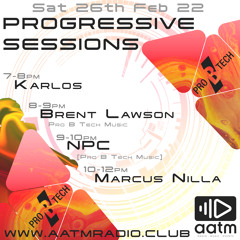 Brent Lawson - Progressive Sessions - AATM Radio  - Feb 2022