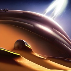 Dune Starwars Sandstorm Glitch Floating train