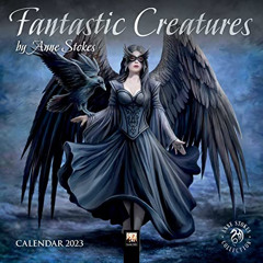 Get PDF 💗 Anne Stokes: Fantastic Creatures Mini Wall calendar 2023 (Art Calendar) by