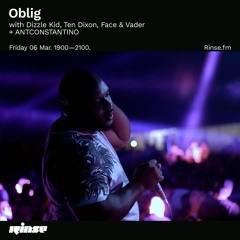 Oblig with Dizzle Kid, Ten Dixon, Face & Vader  + ANTCONSTANTINO - 06 March 2020