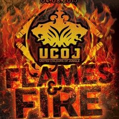 DJ JAMIE-G & DJ MERRIX Feat THE RAGGA TWINS @ UCOJ FLAMES & FIRE 04-08-17