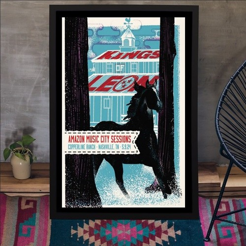 Kings Of Leon 5-9-2024 Copperline Ranch Nashville TN Poster