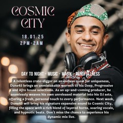 Closing Set from Magik Monk's Cosmic City 004 on Jan 18, 2025