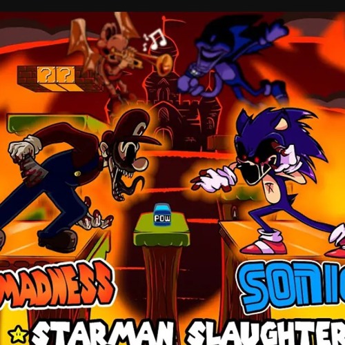 Starman Slaughter But It's Mario's Madness Vs Sonic.EXE | Pico Productions