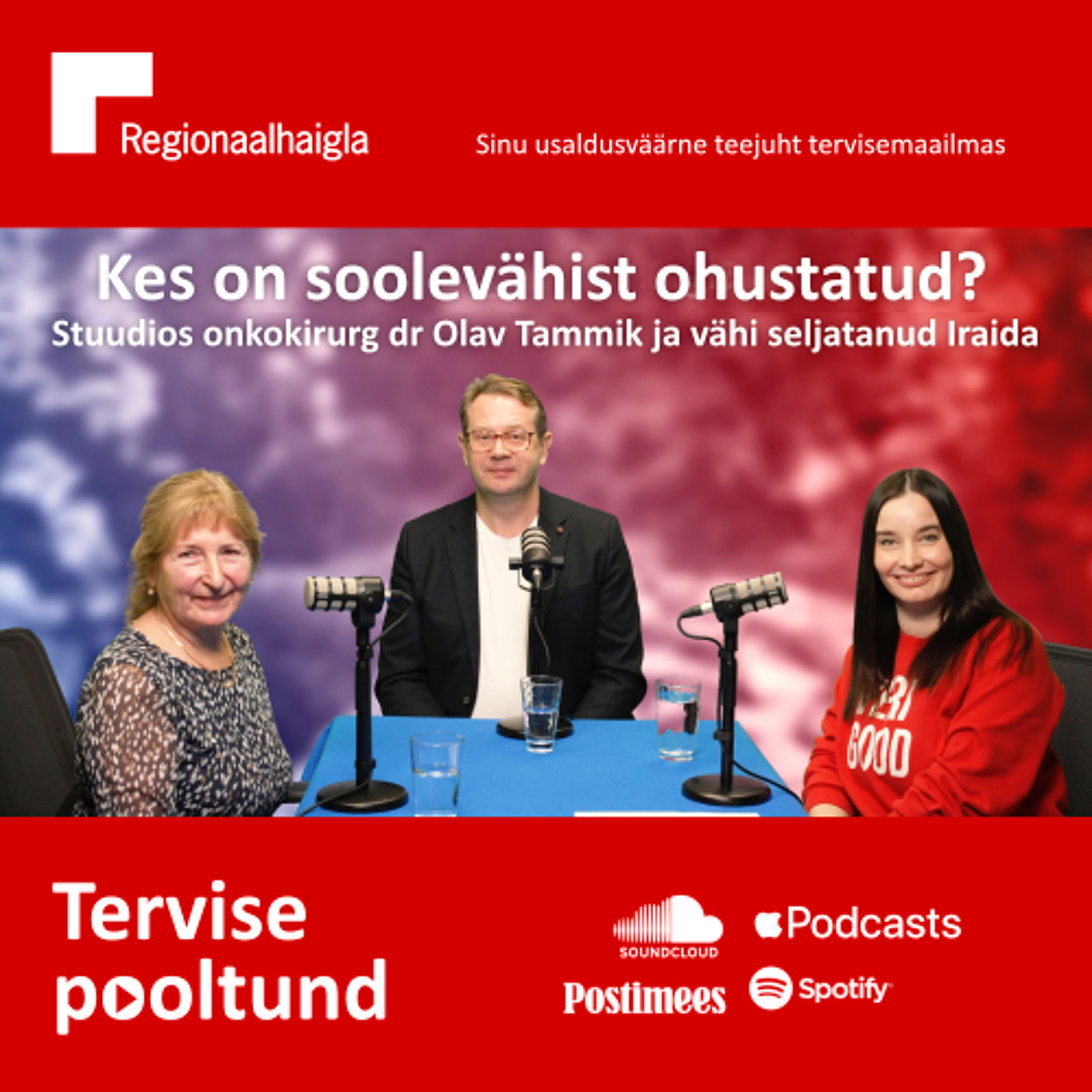 Kes on soolevähist ohustatud? Stuudios onkokirurg dr Olav Tammik ja vähi seljatanud Iraida