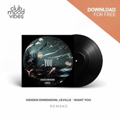 FREE DOWNLOAD: Hidden Dimension, Leville - Want You (Remake) [CMVF161]