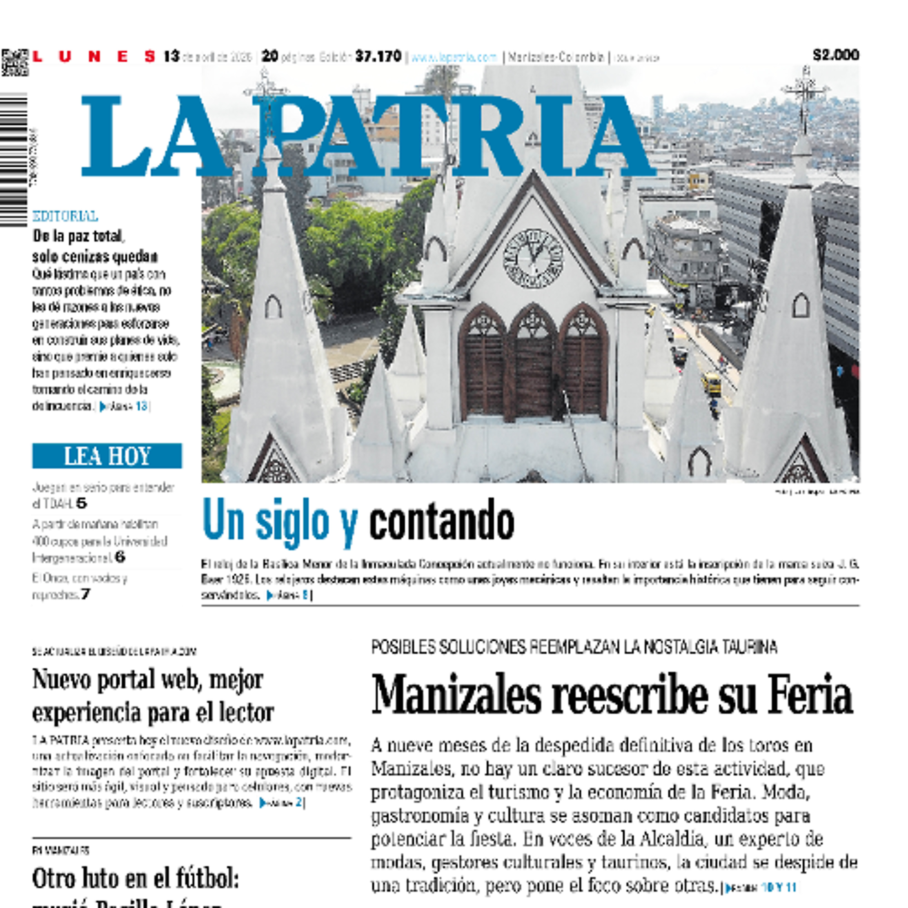1. Titulares del informativo de la mañana - 13 de abril episode artwork
