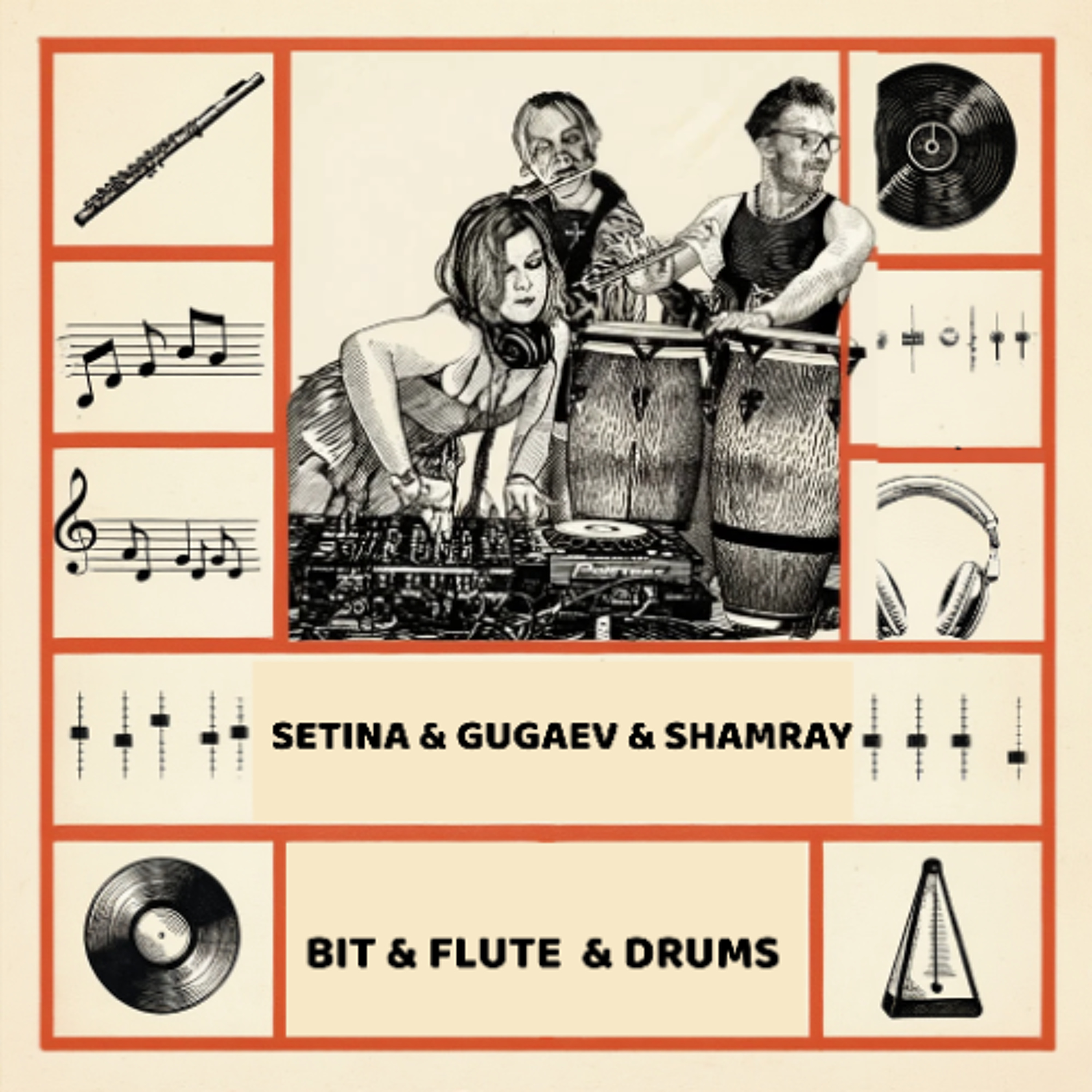 SETINA & GUGAEV& SHAMRAY - BIT & FLUTE & DRUMS | Rave Around Sport 28.03.2026 episode artwork