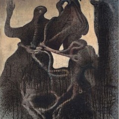 Max Ernst - Zoomorphic couple