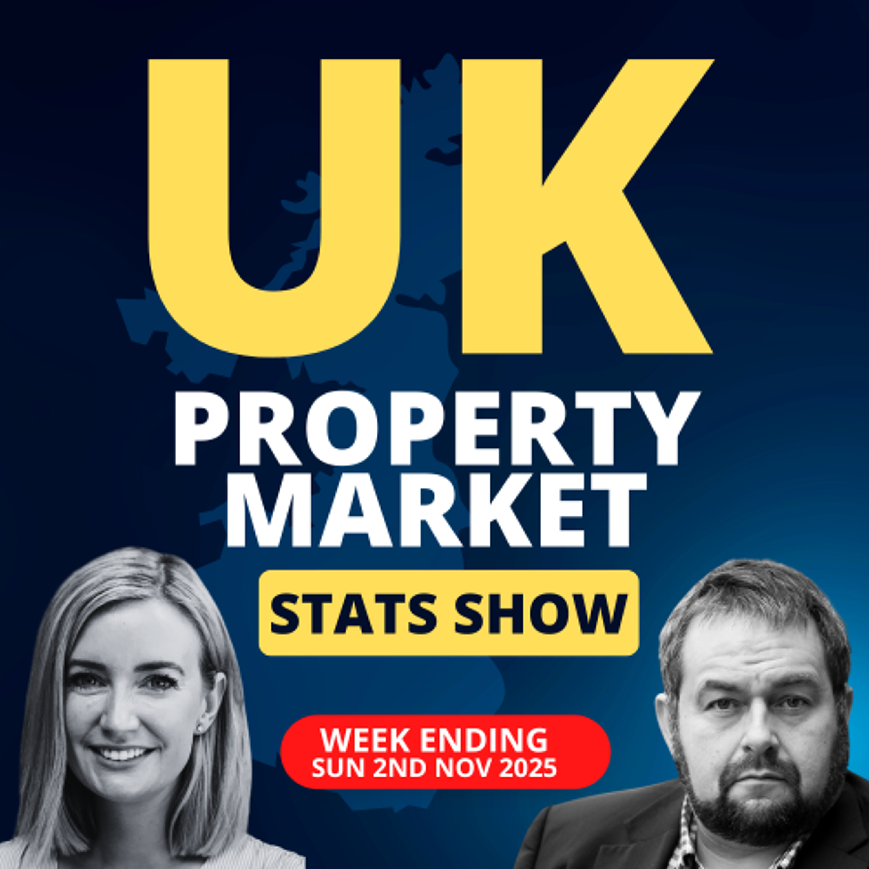 UK Property Market Stats Show - Week 43 2025 - EP.2380 episode artwork