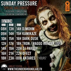 Antares LIVE On The Underground Lair - Sunday Pressure Halloween Edition -3.11.24