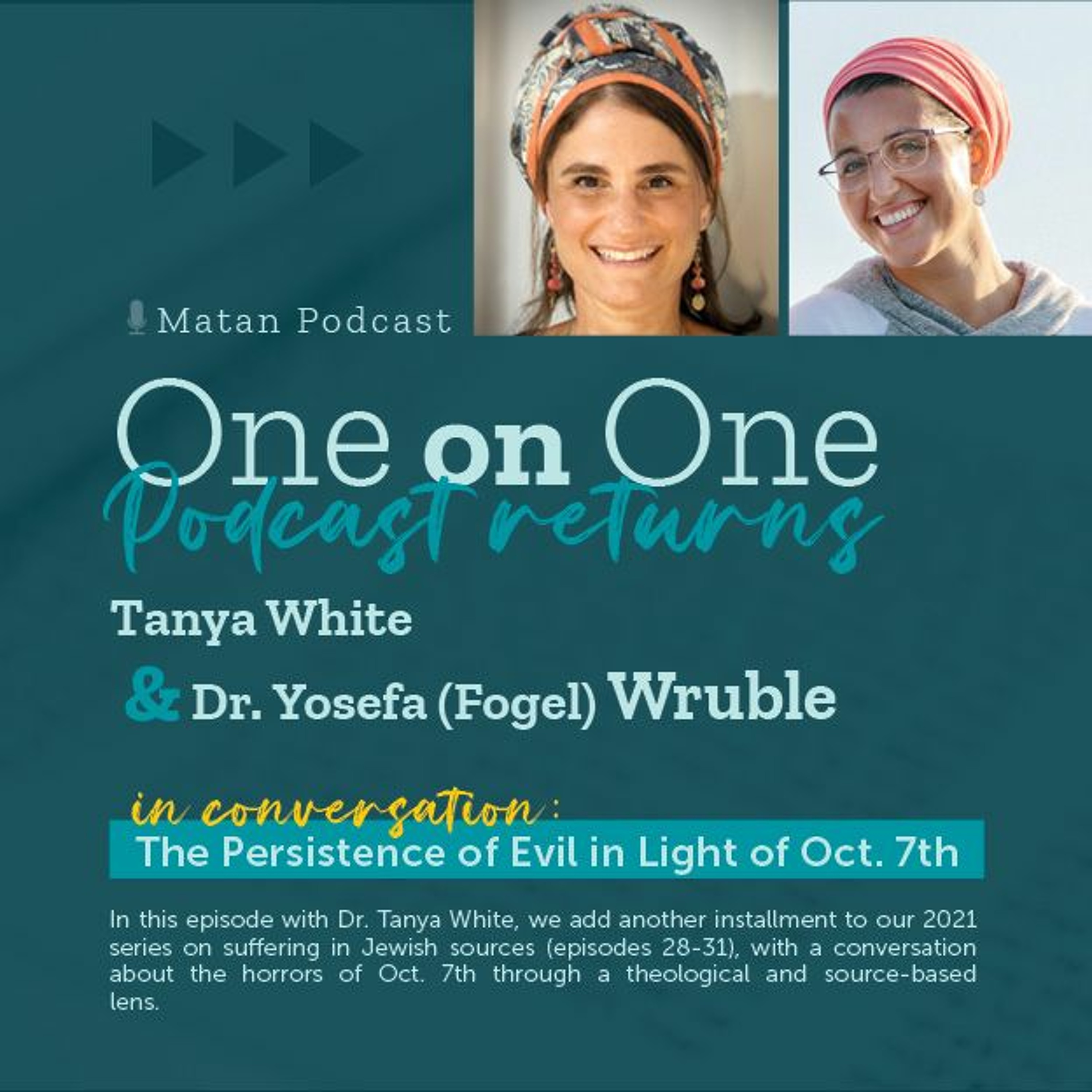 Episode 140 : The Persistence of Evil with Dr. Tanya White (special content)