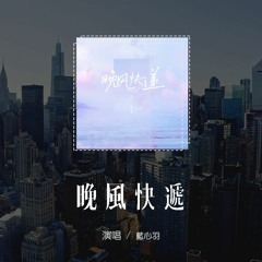 蓝心羽 - 晚风快递「把想念写成信，让晚风寄送给你」(4k Video)【動態歌詞/pīn yīn gē cí】#蓝心羽 #晚风快递 #動態歌詞