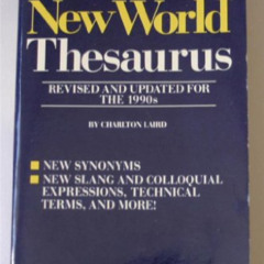 free EPUB 📒 Webster's New World Thesaurus by  Charlton Laird EBOOK EPUB KINDLE PDF