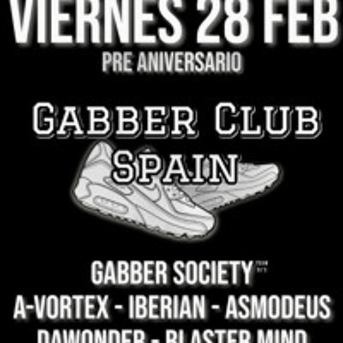 GABBER CLUB PRE ANIVERSARIO live