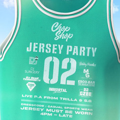 Chop Shop Jersey Party Promo Mix 2025, Mix By Dj Surgery