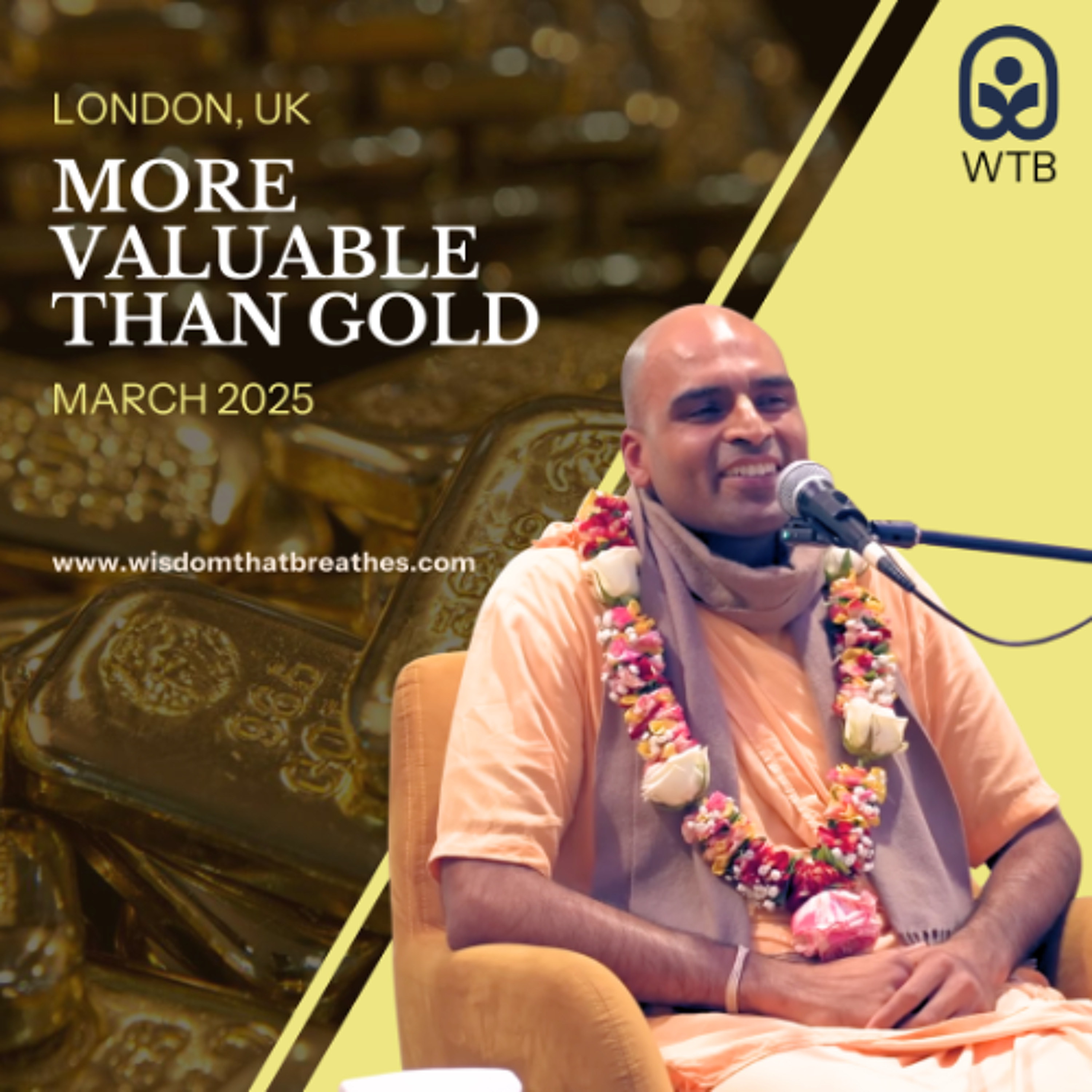 More Valuable than Gold | Gaura Purnima | London, UK | Svayam Bhagavan Keshava Maharaja