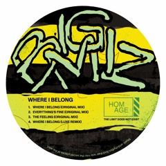Premiere: Big Miz 'Where I Belong '(Original Mix)