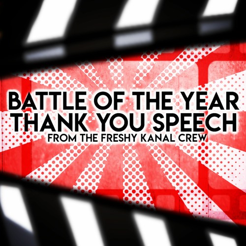 Battle Of The Year 2020 Thank You Speech