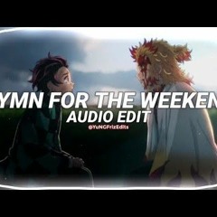 hymn for the weekend  coldplay edit audio.