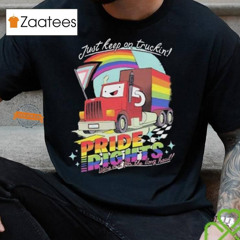 Drawfee Just Keep On Truckin’ Pride Rights Shirt