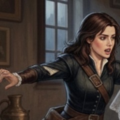 17/35 Cyrano Protects Ragueneau - Cyrano of Bergerac (Noir Lounge Bass-R&B)