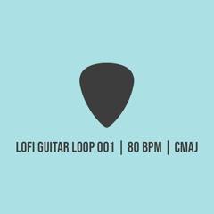 Lofi Hip Hop Jazz Guitar Loop #001 | 80 BPM | CMaj | Royalty Free