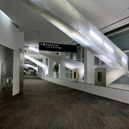 listen to this while walking through an airport terminal