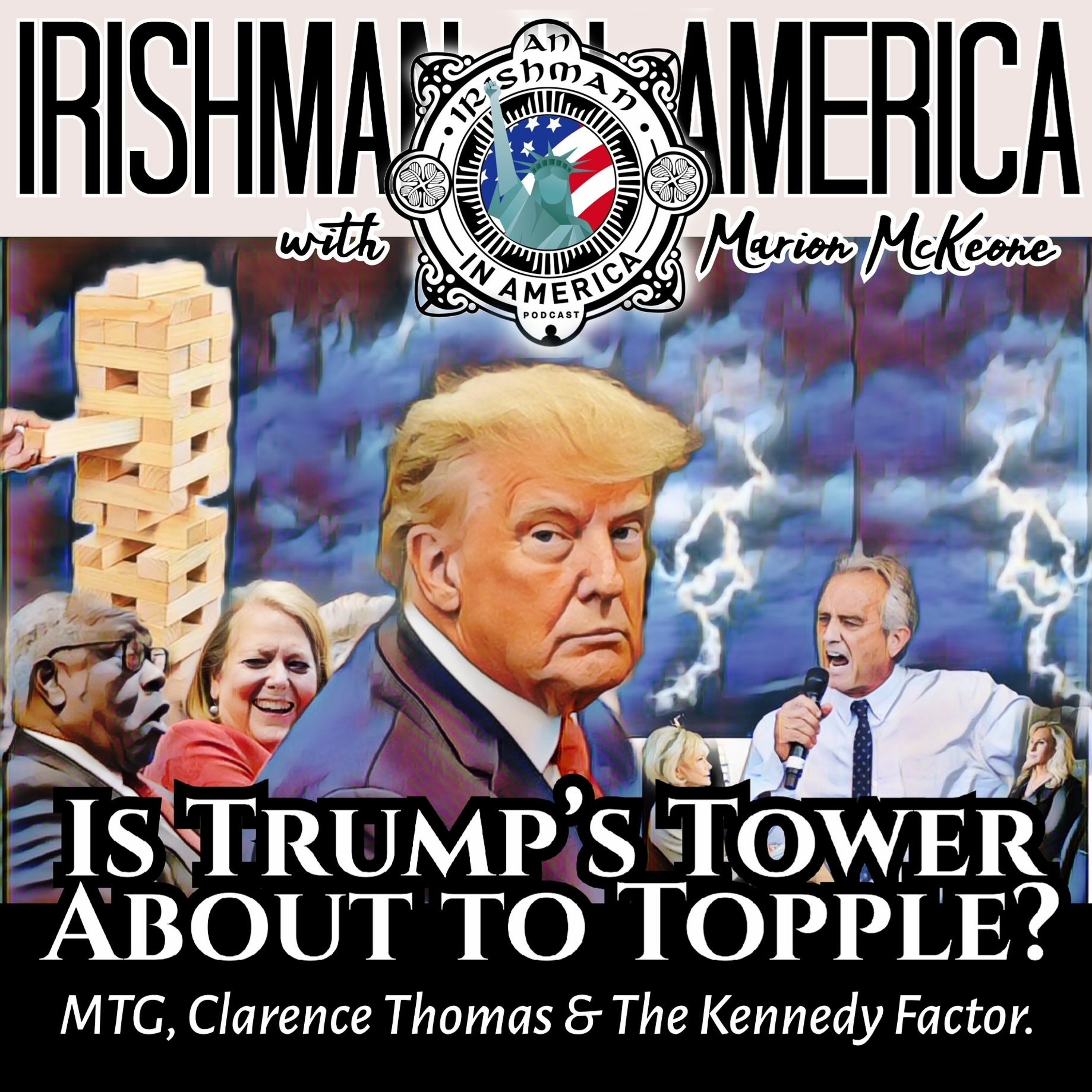 Trump's Jenga Tower & Can The Courts Change His Rhetoric Long Term? episode artwork