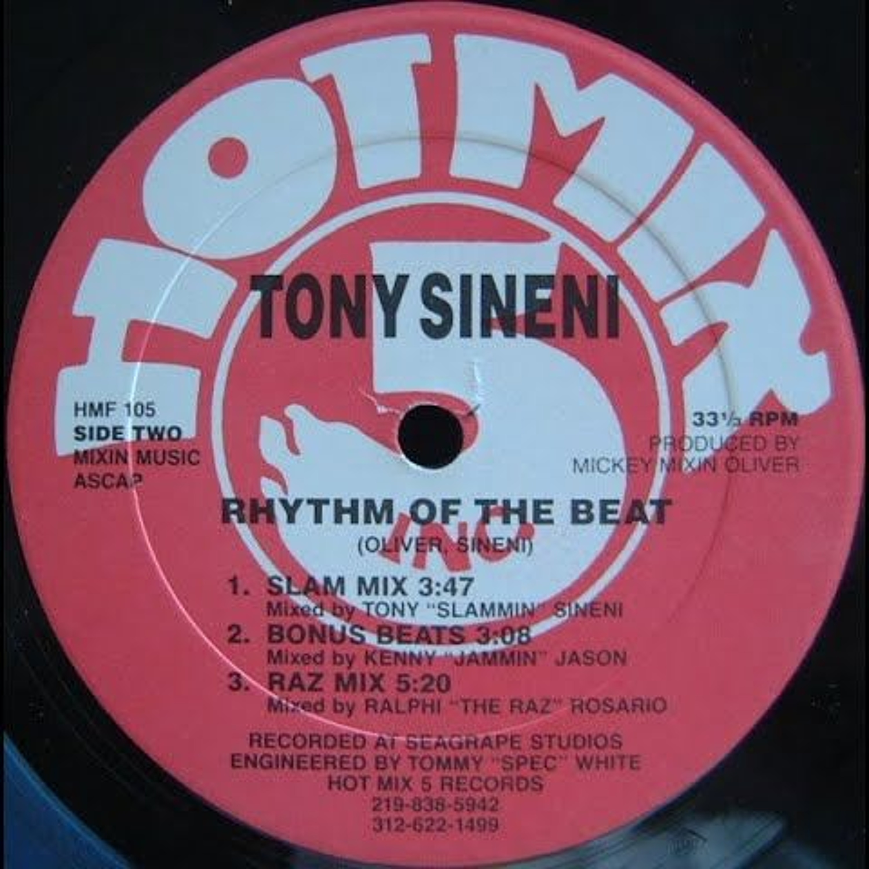 TONY SLAMMIN' SINENI - 107.5FM  WGCI, Chicago 1987' (Manny'z Tapez) episode artwork