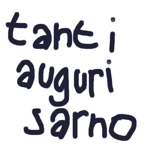 TANTI AUGURI SARNO + WESTER