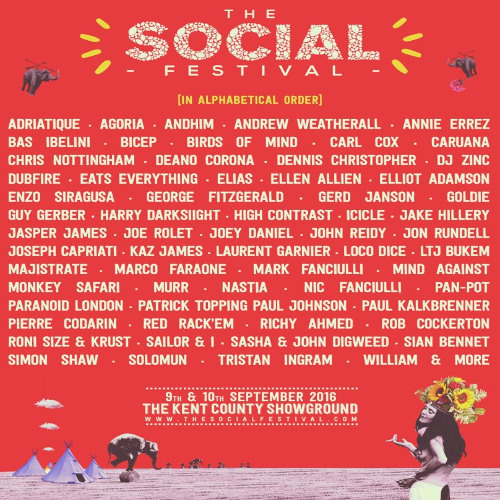 Carl Cox B2B Nic Fanciulli - The Social Festival - Kent County Showground, Maidstone - 10-09-16