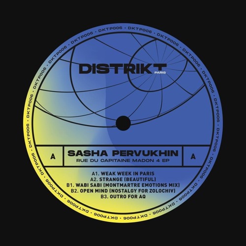 Premiere: A2 - Sasha Pervukhin - Strange (Beautiful) [DKTP006]