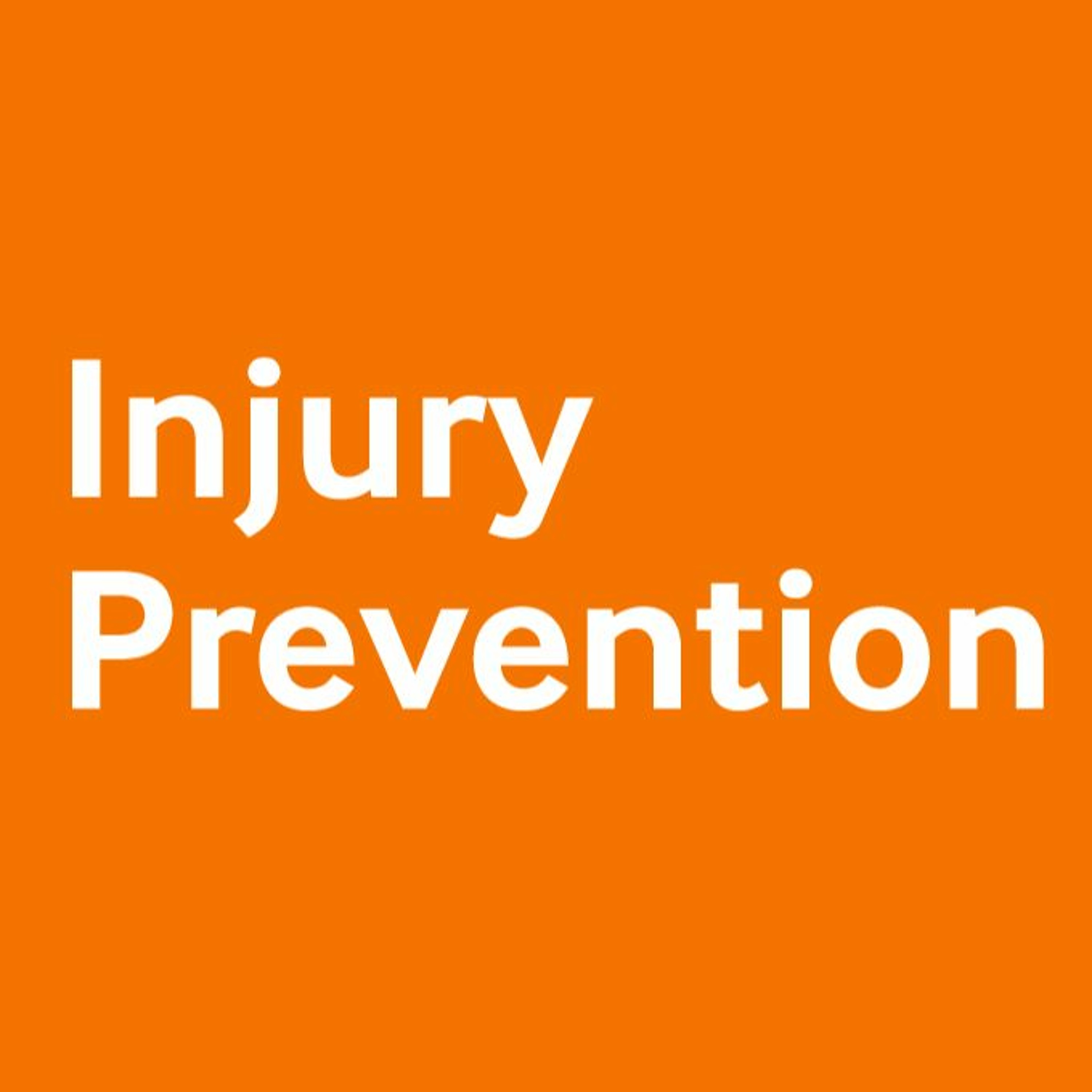 Injury Prevention podcast