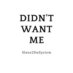 DIDN'T WANT ME (prod. Absurd Turk)