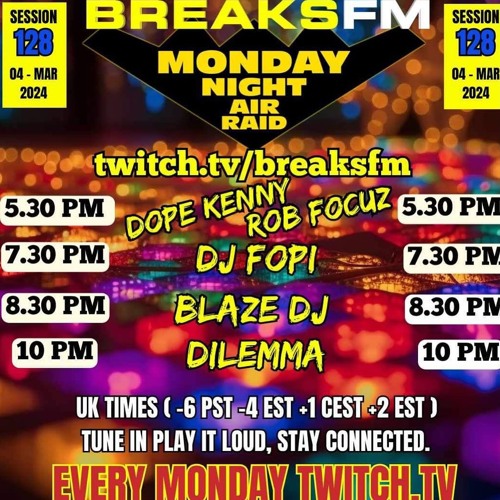 Breakbeat Mix Live on BreaksFM 04_03_2024