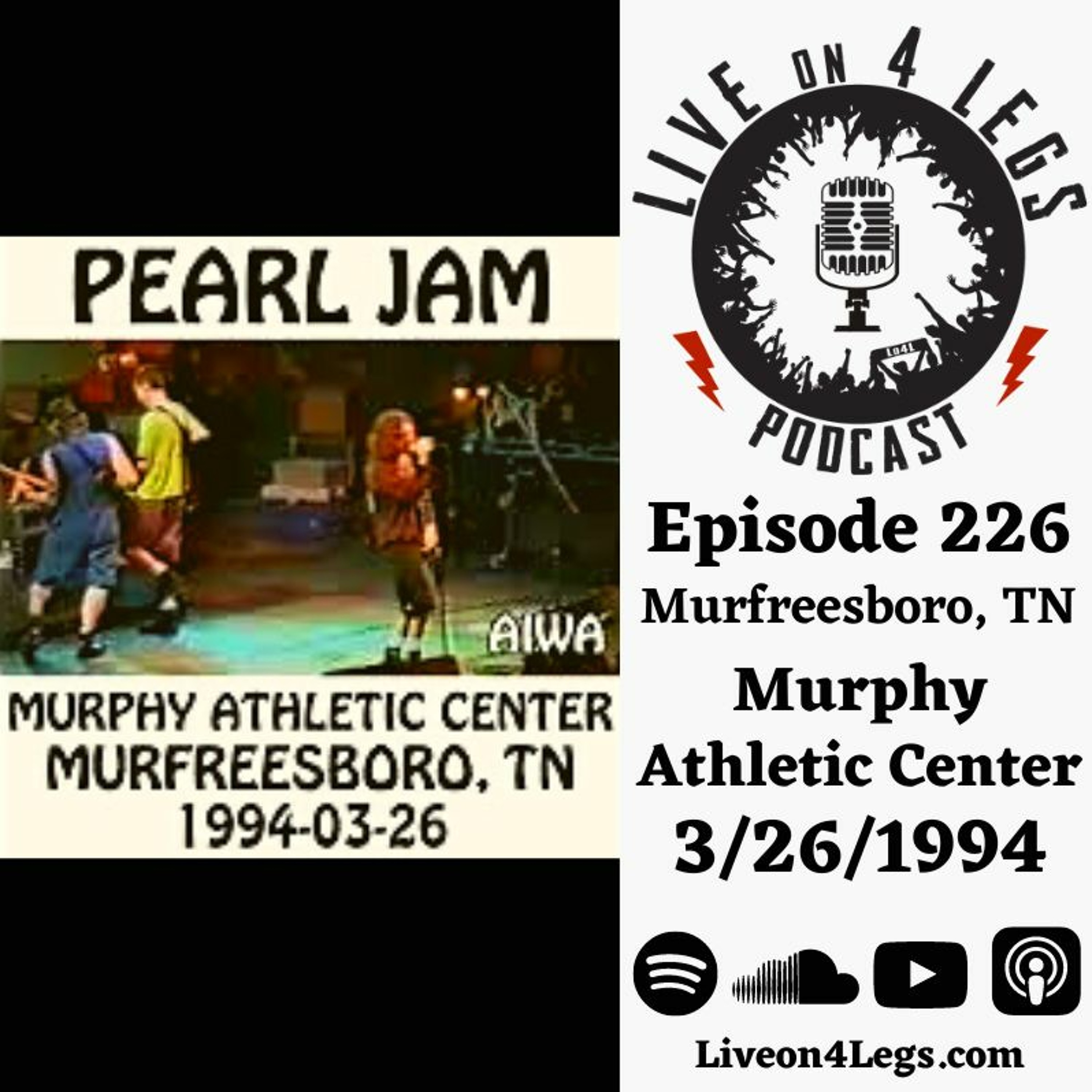 Live On 4 Legs: Pearl Jam Podcast